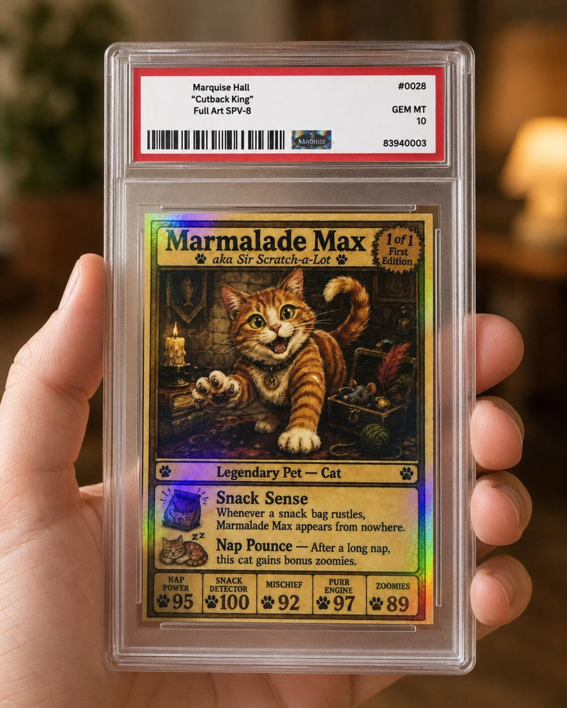 Custom MoMint Card example