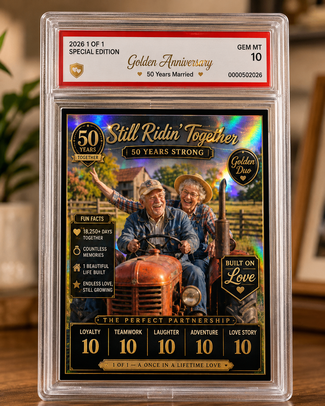 Still Ridin' Together — custom 1-of-1 slabbed MoMint Card